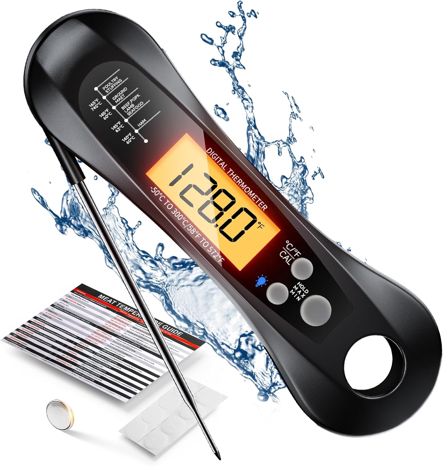 Digital Meat Thermometer Water - đánh giá và giá Meat Thermometer