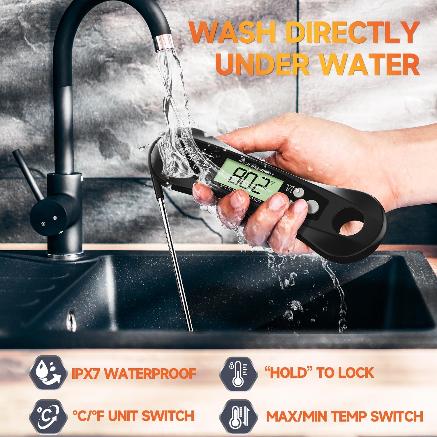 Digital Meat Thermometer Water - đánh giá và giá Meat Thermometer