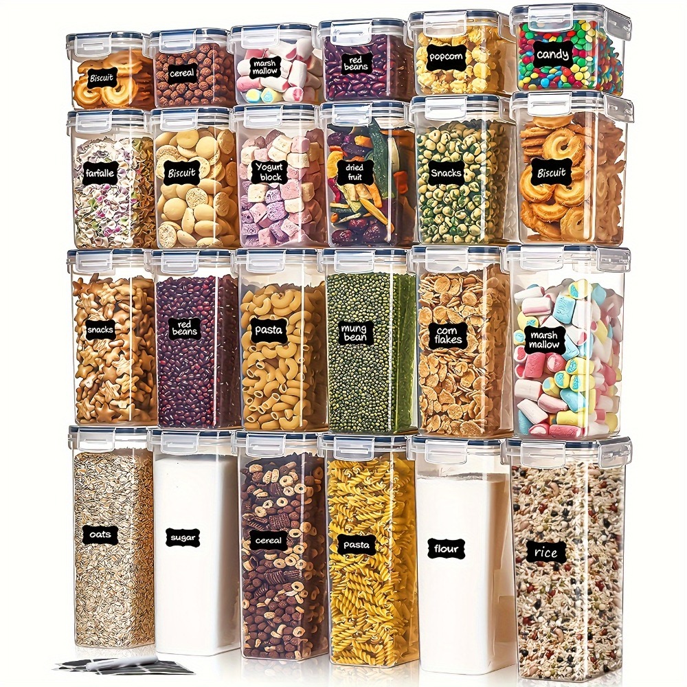 24Pcs Food Storage Containers  - đánh giá và giá Kitchen Gadgets Design