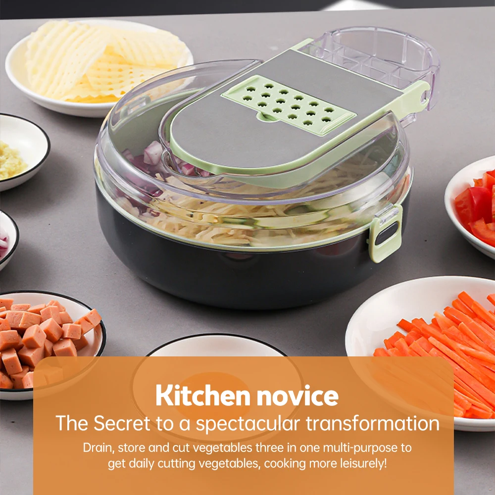 Vegetable Chopper with Contain - đánh giá và giá Kitchen Gadgets Save Time