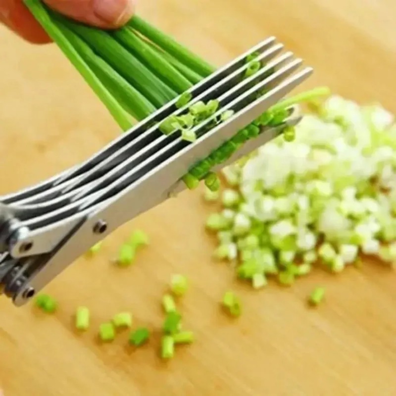 Time Saving Herb Scissors 5 Bl - đánh giá và giá Kitchen Gadgets Save Time