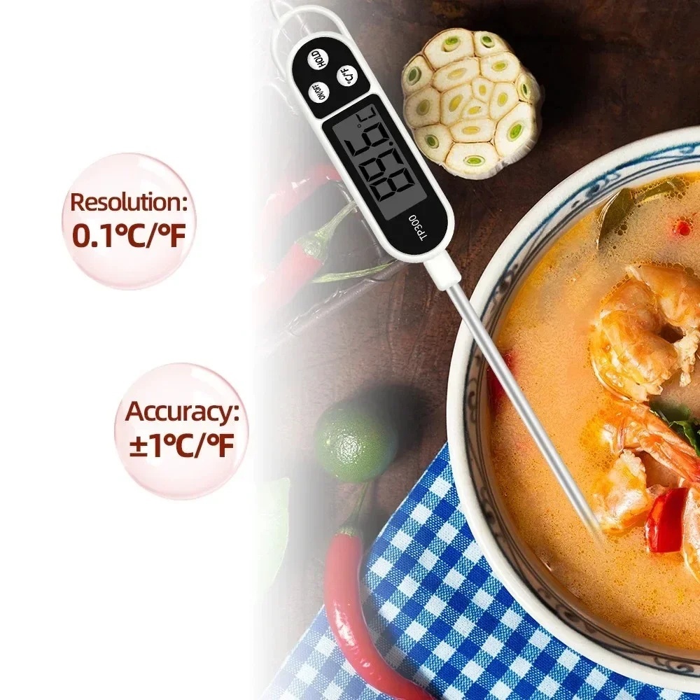 Stainless Steel Probe Type Dig - đánh giá và giá Meat Thermometer
