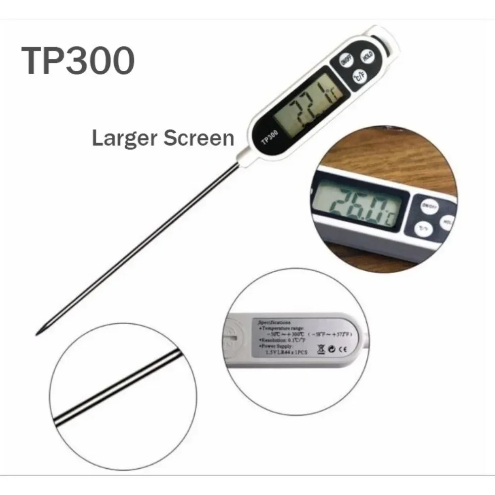 Stainless Steel Probe Type Dig - đánh giá và giá Meat Thermometer
