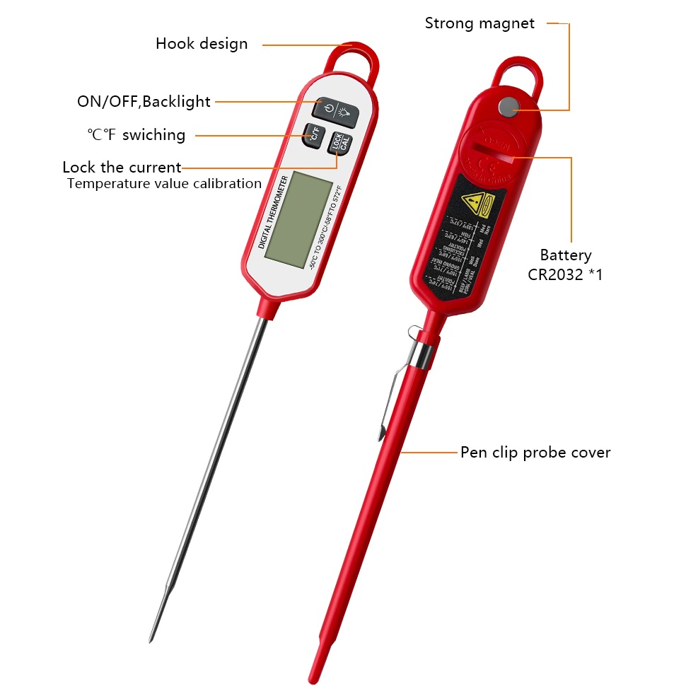 Digital Meat Thermometer  Inst - đánh giá và giá Meat Thermometer