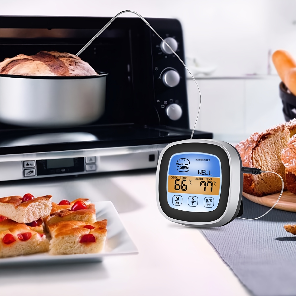 Digital Meat Thermometer BBQ T - đánh giá và giá Meat Thermometer