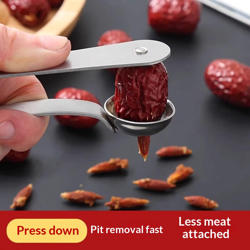 Stainless Steel Jujube Pitter  - đánh giá và giá Kitchen Gadgets Design
