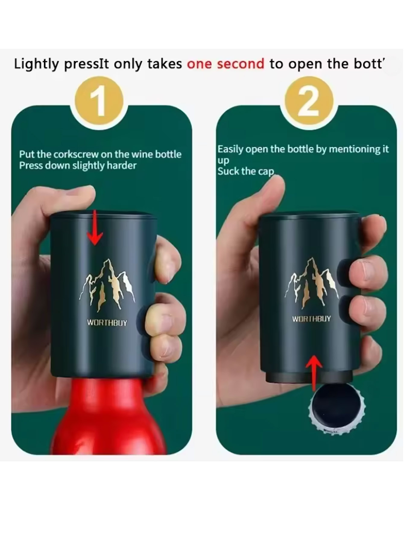 1Pcs Automatic Beer Bottle Ope - đánh giá và giá Kitchen Gadgets Design