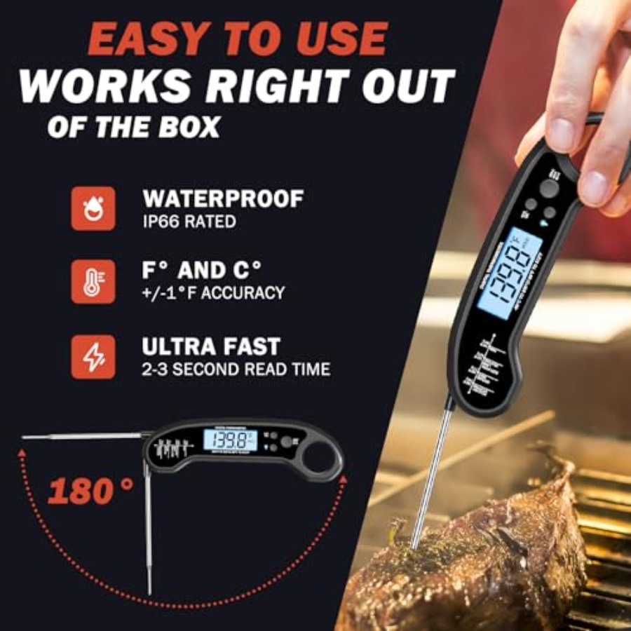 Meat Thermometer Digital Insta - đánh giá và giá Meat Thermometer