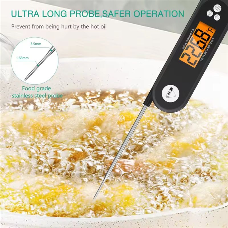 Digital BBQ Food Thermometer K - đánh giá và giá Meat Thermometer