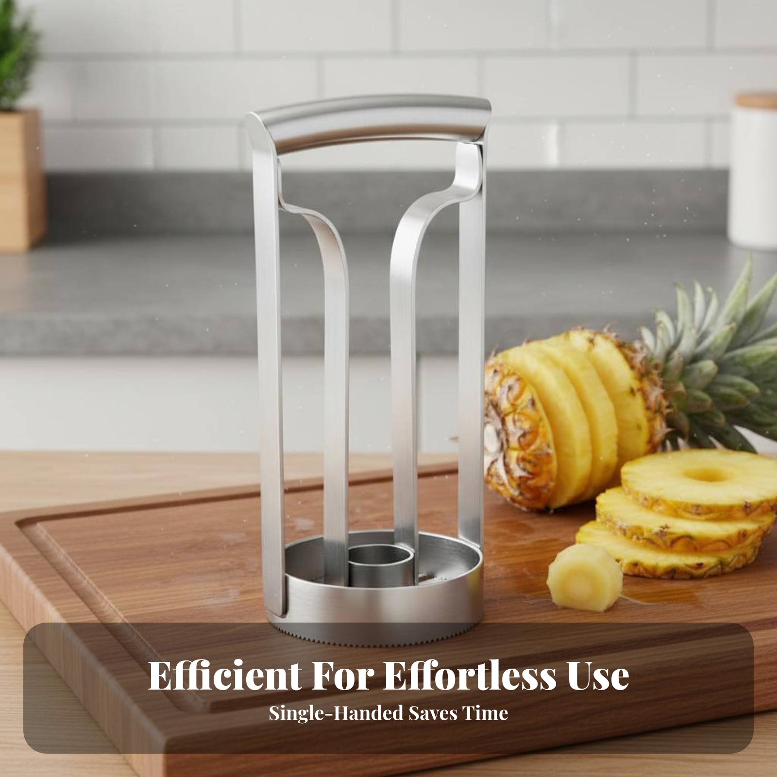 Stainless Steel Pineapple Cutt - đánh giá và giá Kitchen Gadgets Save Time