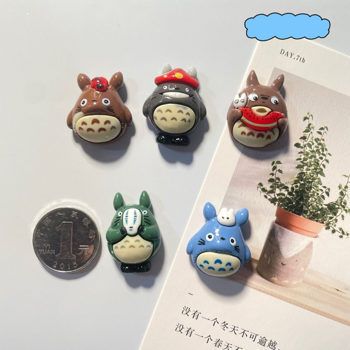 Totoro Anime Resin Fridge Magn - đánh giá và giá Kitchen Gadgets Website